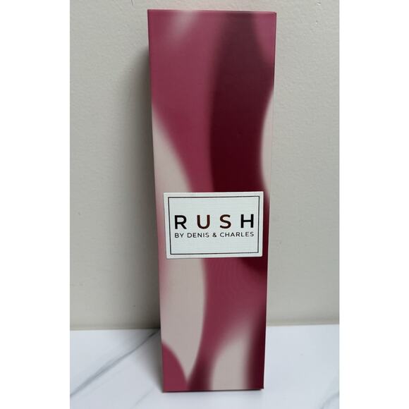 Rush by Denis & Charles Beaded Tassel Bag Charm Black Crystal Rope Gold Clip - Picture 3 of 4